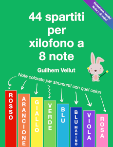 44 spartiti per xilofono a 8 note